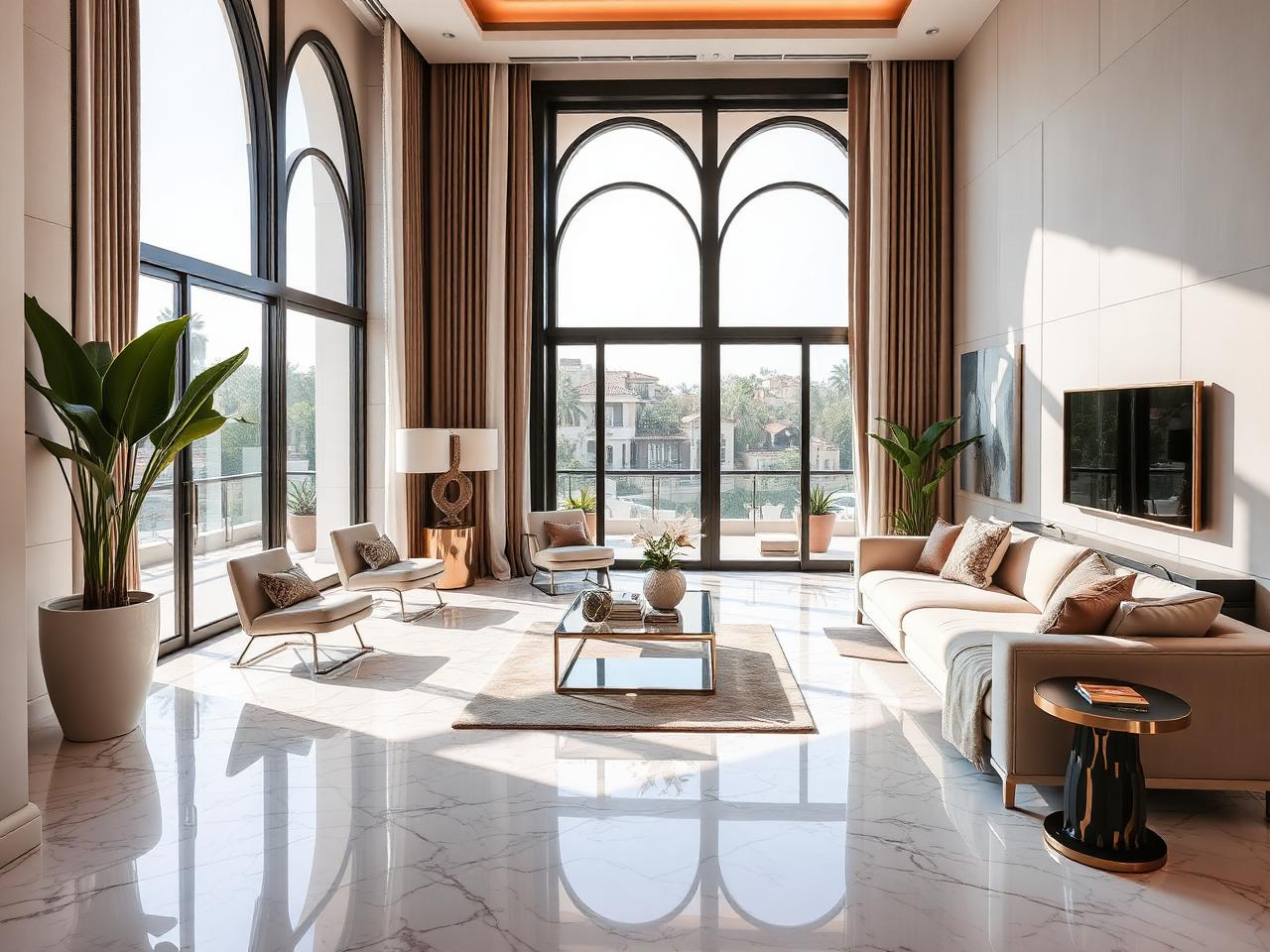 Intérieur résidence haut de gamme